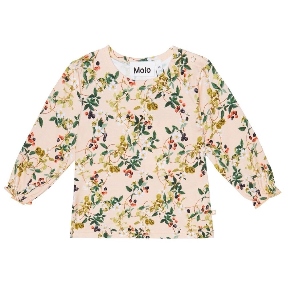 NWOT Molo Bramble Rose Long Sleeve Top